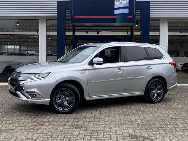 Mitsubishi OUTLANDER 2.4 PHEV Intense / Automaat / NL-Auto / Dealer-Onderhouden / 1e-Eigenaar / AWD / Afneembare-Trekhaak / Standkachel / Cruise-Control / Climate-Control / Stoelverwarming / Elektr.-Stoelen / Apple-Carplay & Android-Auto / Dodehoek-Detectie / LED / Keyless / 