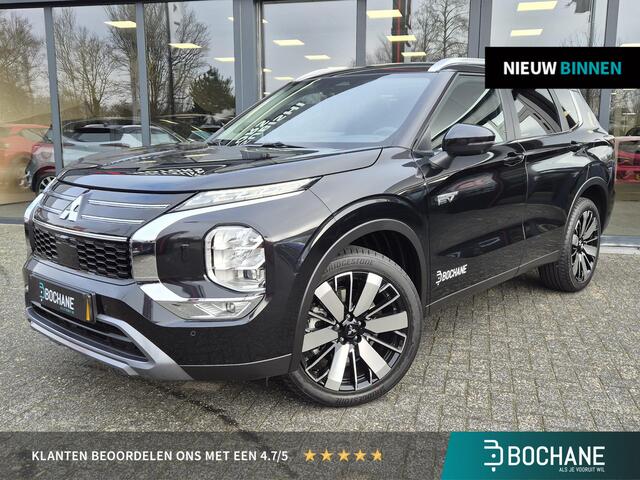 Mitsubishi OUTLANDER 2.4 PHEV First Edition DEMO | 20 inch | Trekhaak afneembaar | Leer/Alcantara | Leverbaar Mei | Private Glass | High end Audiosystem |