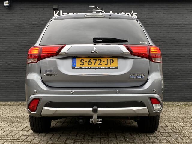 Mitsubishi OUTLANDER 2.0 PHEV Instyle+ 204 pk 4WD AUT. | navigatie | schuifdak | trekhaak | leder interieur | elektr. a. klep | stoel/stuurvw.