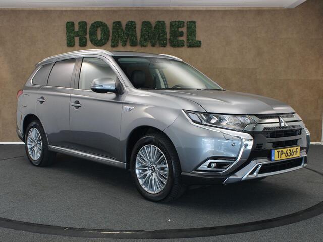 Mitsubishi OUTLANDER 2.4 PHEV Intense+ - ORIGINEEL NEDERLANDSE AUTO - PLUG IN - VIERWIELAADNDRIJVING - PARKEERSENSOREN VOOR/ ACHTER - OPEN DAK - DODEHOEK DETECTIE - 2 LAADKABELS - HALF LEDEREN BEKLEDING - VOORSTOELEN VERWARMD - STUUR VERWARMD - MICHELIN 4 SEIZOENENBANDEN