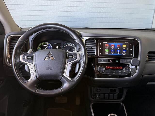 Mitsubishi OUTLANDER 2.4 PHEV Intense | Volledig onderh. | Carplay | Half Leder/Stof | All-in rijklaarprijs