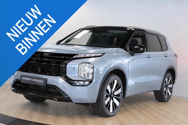 Mitsubishi OUTLANDER 2.4 PHEV Instyle | Moonstone Grey | Schuif- kanteldak | Leer