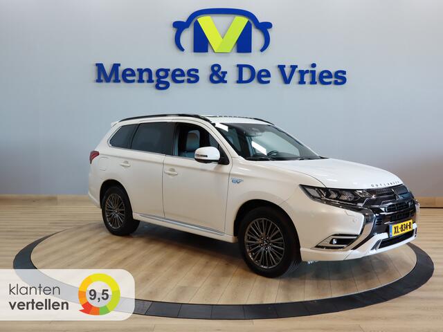 Mitsubishi OUTLANDER 2.4 PHEV S-Edition Airco ECC | Panorama | Trekhaak | Adaptive Cruise | Keyless | Leder | Stuur \ Stoelverwarming | Isofix | NAP