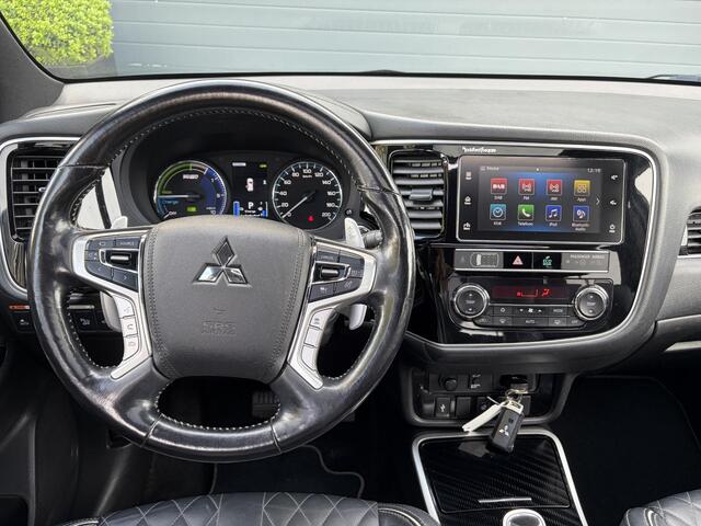 Mitsubishi OUTLANDER 2.4 PHEV Instyle ?360° Camera?2e Eigenaar?Carplay?Pano?Navi?Leder?Keyless?Stoelverw?Stoelverkoeling?Stuurverw?Pdc V+A?Lm velgen?Net beurt gehad?Rijstrooksensor?Dodehoeksenor?N.A.P?Apk tot 11-2027 – foto 3
