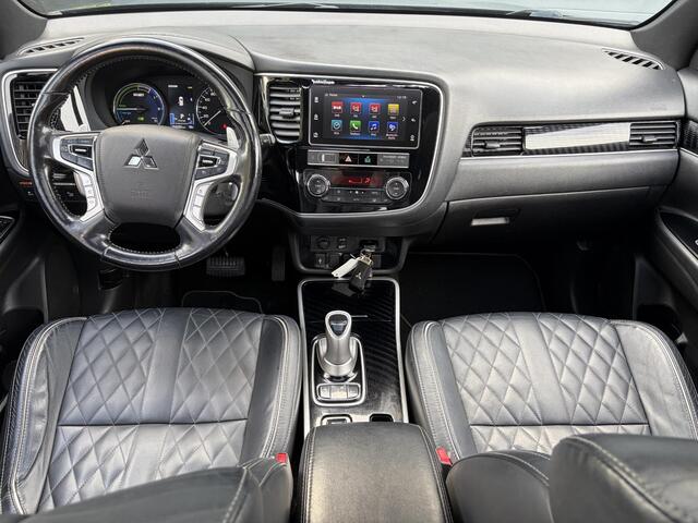 Mitsubishi OUTLANDER 2.4 PHEV Instyle ?360° Camera?2e Eigenaar?Carplay?Pano?Navi?Leder?Keyless?Stoelverw?Stoelverkoeling?Stuurverw?Pdc V+A?Lm velgen?Net beurt gehad?Rijstrooksensor?Dodehoeksenor?N.A.P?Apk tot 11-2027 – foto 6