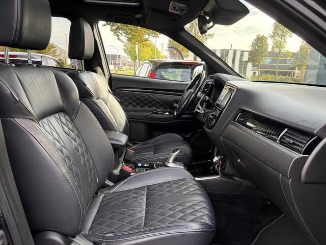 Mitsubishi OUTLANDER 2.4 PHEV Instyle ?360° Camera?2e Eigenaar?Carplay?Pano?Navi?Leder?Keyless?Stoelverw?Stoelverkoeling?Stuurverw?Pdc V+A?Lm velgen?Net beurt gehad?Rijstrooksensor?Dodehoeksenor?N.A.P?Apk tot 11-2027 – foto 9