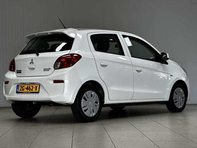 Mitsubishi SPACE STAR 1.0 Cool+/ Airco/ C.V. Afstand/ Elek. ramen/ Isofix/ Radio-CD AUX & USB/ Dagrijverl./ Dakspoiler.