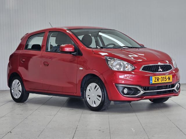 Mitsubishi SPACE STAR 1.0 Cool+/ Airco/ C.V. Afstand/ Elek. Pakket/ Isofix/ Radio- AUX & USB/ Dagrijverl./ Dakspoiler/ Metallic lak.