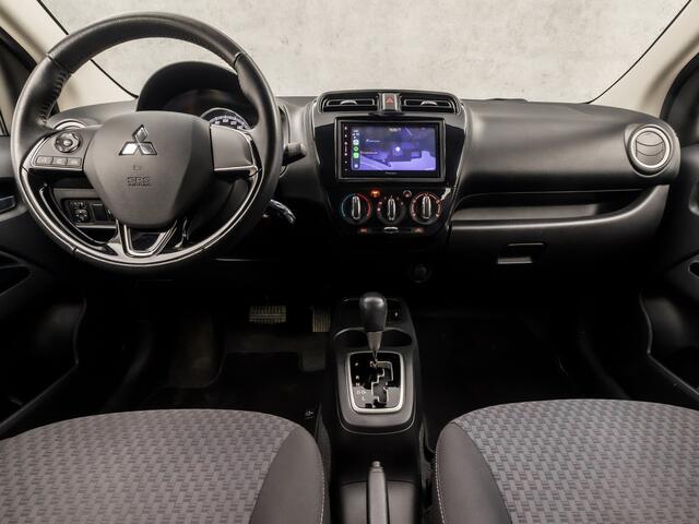 Mitsubishi SPACE STAR 1.0 Intense Sport Automaat (APPLE CARPLAY, LM VELGEN, GETINT GLAS, PARKEERSENSOREN, SPROTSTOELEN, MULTIFUNCTIONEEL STUURWIEL, ELEK PAKKET, NIEUWSTAAT)