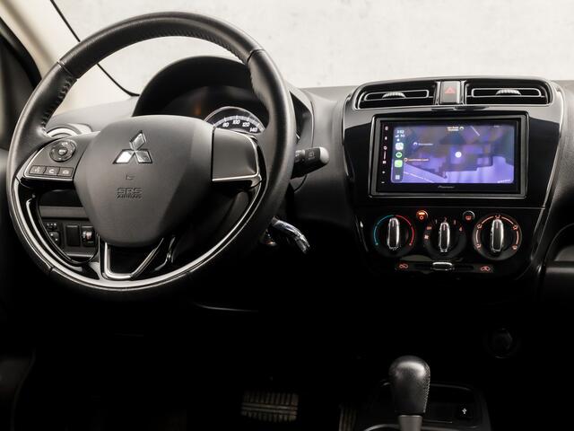 Mitsubishi SPACE STAR 1.0 Intense Sport Automaat (APPLE CARPLAY, LM VELGEN, GETINT GLAS, PARKEERSENSOREN, SPROTSTOELEN, MULTIFUNCTIONEEL STUURWIEL, ELEK PAKKET, NIEUWSTAAT)