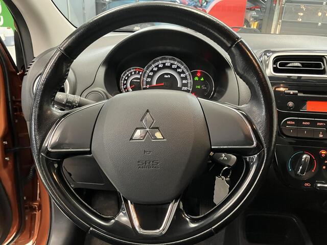 Mitsubishi SPACE STAR 1.0 Intense / Dealer Onderhouden / Airco / All Seasonbanden / Lichtmetalen Velgen / Lederen Stuurwiel /