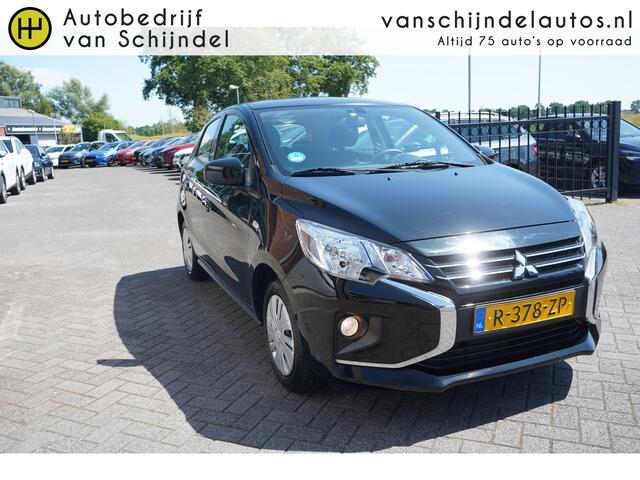 Mitsubishi SPACE STAR 1.2 CONNECT+ 5 DEURS ORIGINEEL NEDERLANDS ANDROID/APPLECARPLAY(NAVI) AIRCO BLUETOOTH 4X PERF ALL SEASON BANDEN ELECTR.RAMEN/SPIEGELS