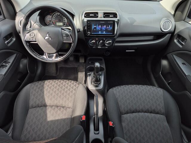 Mitsubishi SPACE STAR 1.2 Connect+ / Fabrieksgarantie tot 04-2032 / Dealer onderhouden / Airco / Cruise control / Achteruitrijcamera / Navigatie via Apple Carplay of Android Auto / Elektrische ramen voor en achter /