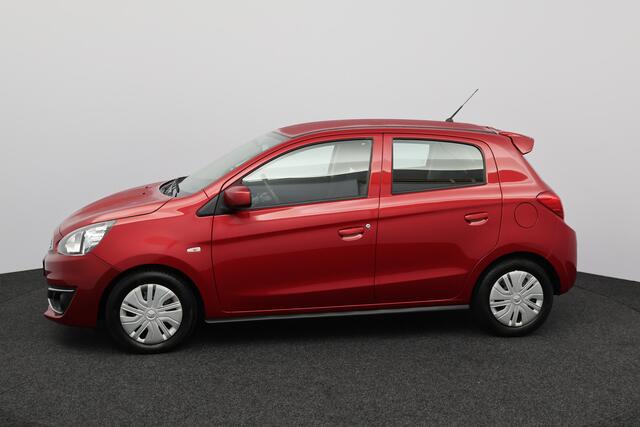 Mitsubishi SPACE STAR 1.0 Cool+/ Airco!/ C.V.Afstand/ Elek.Pakket/ Radio-CD+AUX/ Deelbare Achterbank/ Dakspoiler/ Metallic Lak.