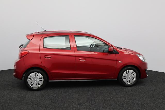 Mitsubishi SPACE STAR 1.0 Cool+/ Airco!/ C.V.Afstand/ Elek.Pakket/ Radio-CD+AUX/ Deelbare Achterbank/ Dakspoiler/ Metallic Lak.