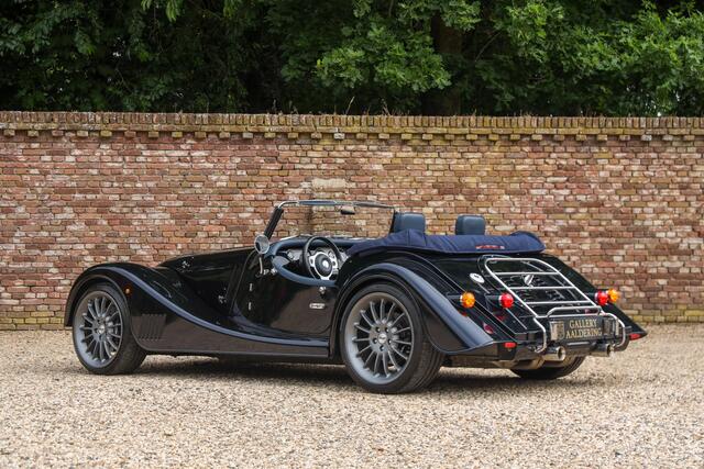 Morgan Plus 6 "The all-new Morgan PlusSix" only 15000 kms from new! Thoughtfully composed in Azurite Blue with British Blue grained leather - Noble Blue Box Waeve carpet - and the tunnel also in blue leather, Newly delivered in Belgium, Well-equipped with "non-standard" options, It features the "Easy-up System" roof - A nice option, "The first owner chose a Morgan instead of a Porsche like everyone else",