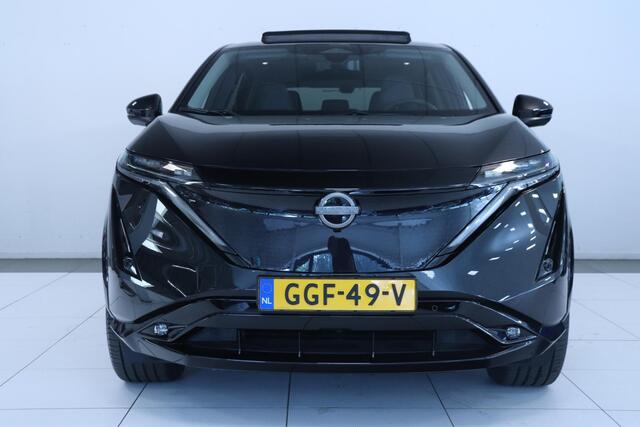 Nissan Ariya Evolve 91 kWh AFN. TREKHAAK / 20 INCH VELGEN / NAPPA LEDER / PARELLAK