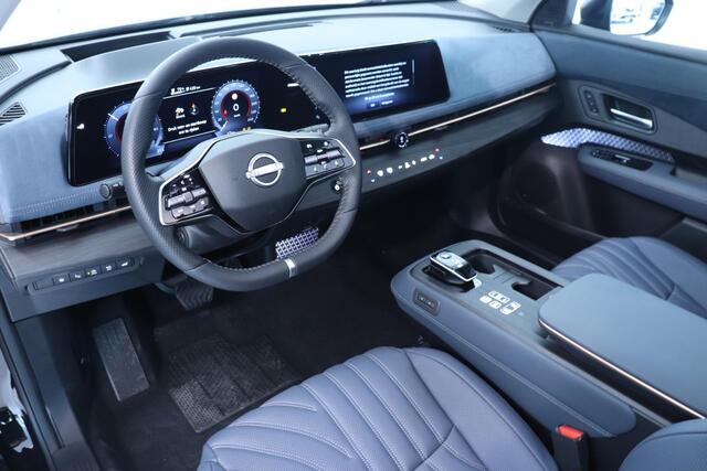 Nissan Ariya Evolve 91 kWh AFN. TREKHAAK / 20 INCH VELGEN / NAPPA LEDER / PARELLAK