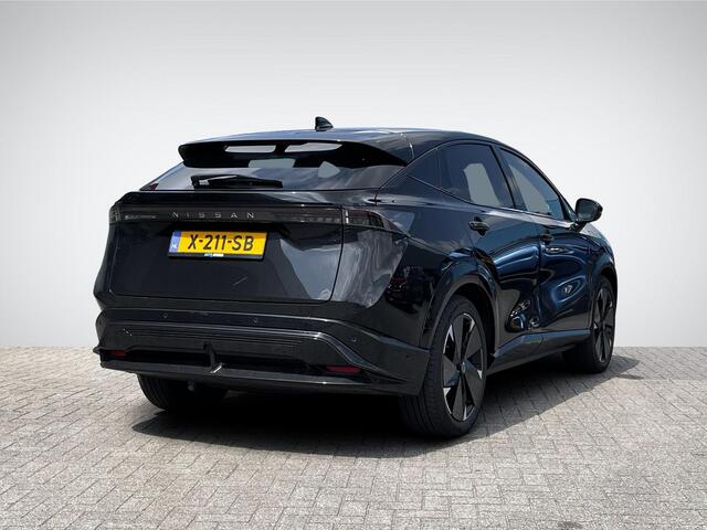 Nissan Ariya e-4ORCE Evolve+ 91 kWh 394pk *UNIEKE AUTO* | Panoramadak | Sport Interieur | 20'' Velgen | Stuur- + Stoelverwarming | Rijklaarprijs!