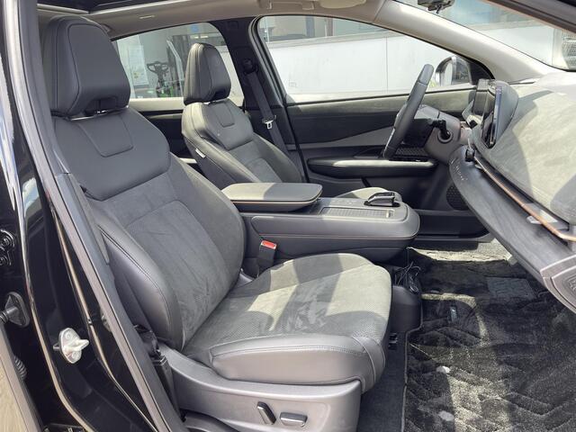 Nissan Ariya e-4ORCE Evolve+ 91 kWh 394pk *UNIEKE AUTO* | Panoramadak | Sport Interieur | 20'' Velgen | Stuur- + Stoelverwarming | Rijklaarprijs!