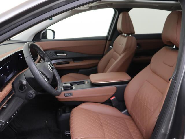 Nissan Ariya Evolve 91 kWh | Premium Cognac Leder Interieur Met Diamond Stiksel | Inclusief tot ¤20.000 korting