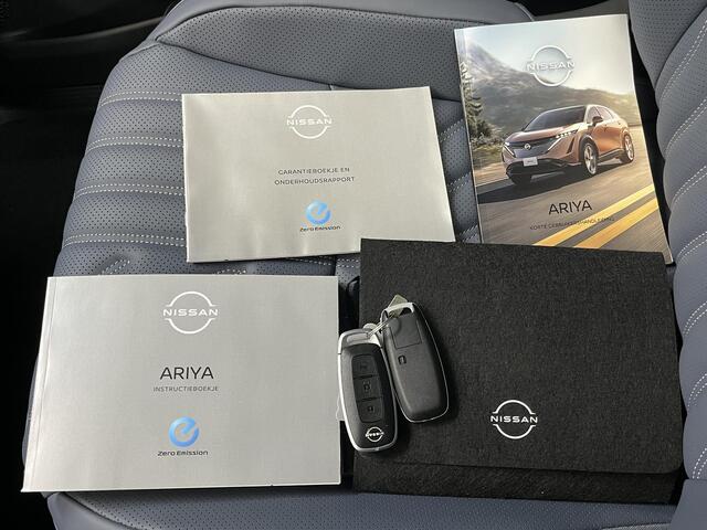 Nissan Ariya Advantage Edition Plus 87 kWh / Nissan Voorraadvoordeel ¤2.950,- / Nieuw uit Voorraad Leverbaar / 22 KW Lader / Nappa Lederen Bekleding / 20 Inch Velgen /