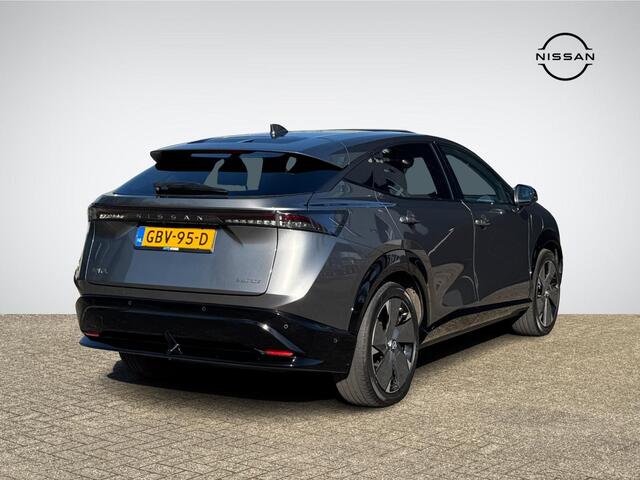 Nissan Ariya e-4ORCE Evolve 91 kWh | Panoramadak | 20'' Velgen | Adapt. Cruise Control | Geheugenstoel | Stuur- + Stoelvewarming | Digitale Binnenspiegel | Rijklaarprijs!
