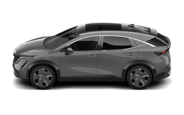 Nissan Ariya 87 kWh Batterij 242 1AT Evolve + 20" lichtmetalen velgen | 12.3" dubbel TFT-scherm | 19" lichtmetalen velgen + aerocover | 20" lichtmetalen velgen met aero cover