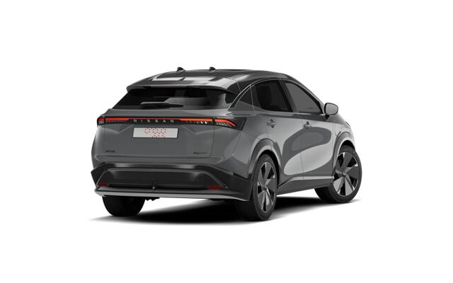 Nissan Ariya 87 kWh Batterij 242 1AT Evolve + 20" lichtmetalen velgen | 12.3" dubbel TFT-scherm | 19" lichtmetalen velgen + aerocover | 20" lichtmetalen velgen met aero cover