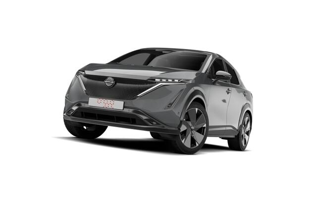 Nissan Ariya 87 kWh Batterij 242 1AT Evolve + 20" lichtmetalen velgen | 12.3" dubbel TFT-scherm | 19" lichtmetalen velgen + aerocover | 20" lichtmetalen velgen met aero cover