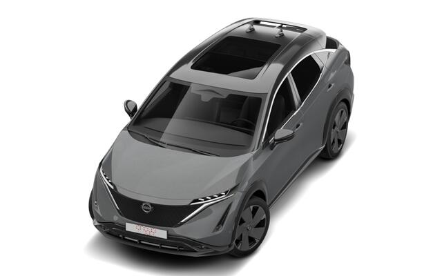 Nissan Ariya 87 kWh Batterij 242 1AT Evolve + 20" lichtmetalen velgen | 12.3" dubbel TFT-scherm | 19" lichtmetalen velgen + aerocover | 20" lichtmetalen velgen met aero cover