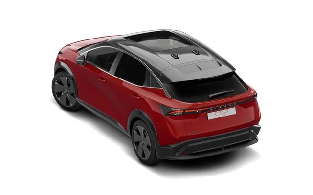 Nissan Ariya 87 kWh Batterij 242 1AT Evolve + 20" lichtmetalen velgen | 12.3" dubbel TFT-scherm | 19" lichtmetalen velgen + aerocover | 20" lichtmetalen velgen met aero cover