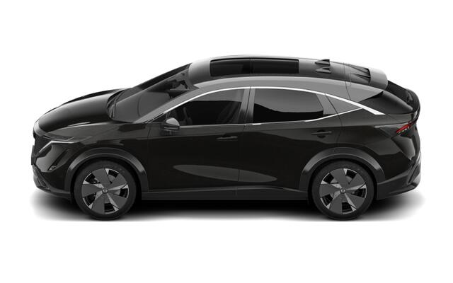 Nissan Ariya 63kWh Batterij 217 1AT Evolve + 20" Lichtmetalen velgen & aerocover + 22kW ingebouwde lader | 12.3" dubbel TFT-scherm | 19" lichtmetalen velgen + aerocover | 20" lichtmetalen velgen met aero cover