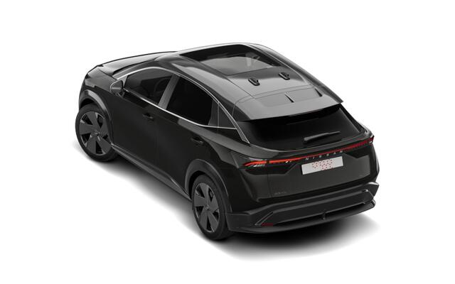 Nissan Ariya 63kWh Batterij 217 1AT Evolve + 20" Lichtmetalen velgen & aerocover + 22kW ingebouwde lader | 12.3" dubbel TFT-scherm | 19" lichtmetalen velgen + aerocover | 20" lichtmetalen velgen met aero cover