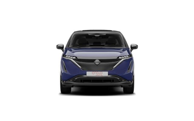 Nissan Ariya 63kWh Batterij 217 1AT Evolve + 20" Lichtmetalen velgen & aerocover + 22kW ingebouwde lader | 12.3" dubbel TFT-scherm | 19" lichtmetalen velgen + aerocover | 20" lichtmetalen velgen met aero cover