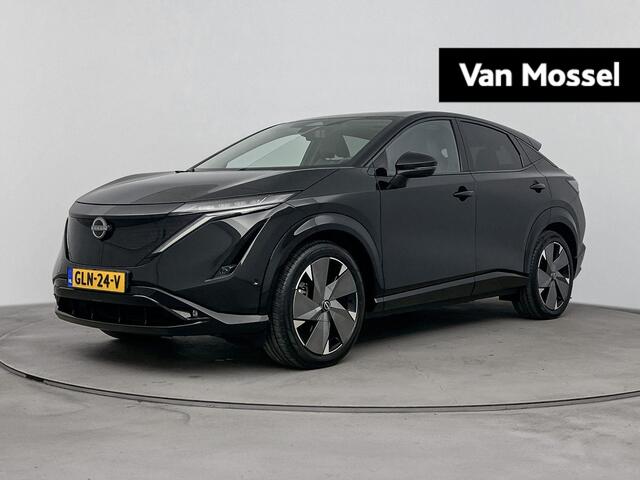Nissan Ariya e-4ORCE Evolve+ 91 kWh 400PK | Schuif/kanteldak | Leder | Draadloze Apple Carplay & Android Auto | Elektrisch Verstelbare Stoelen | Stoel/Stuurwiel Verwarming |