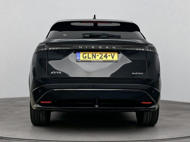 Nissan Ariya e-4ORCE Evolve+ 91 kWh 400PK | Schuif/kanteldak | Leder | Draadloze Apple Carplay & Android Auto | Elektrisch Verstelbare Stoelen | Stoel/Stuurwiel Verwarming |