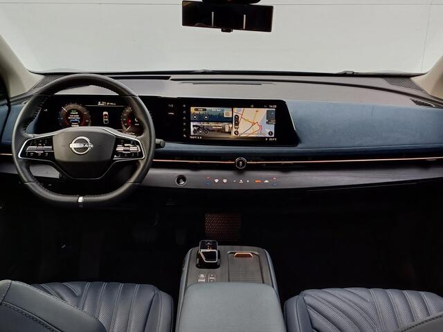 Nissan Ariya 66 kWh Evolve | 22kW lader | Nappa leder | Lichtmetalen velgen 20"
