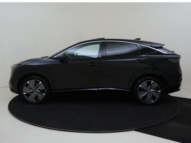 Nissan Ariya e-4ORCE 91 kWh - 305 PK Evolve AUTOMAAT | WLTP 498 km | BTW | Warmtepomp | Navigatie | Climate Control | Camera | Apple Carplay/android Auto | Parkeersensoren | Cruise control Adaptief | tot ¤20.000 korting