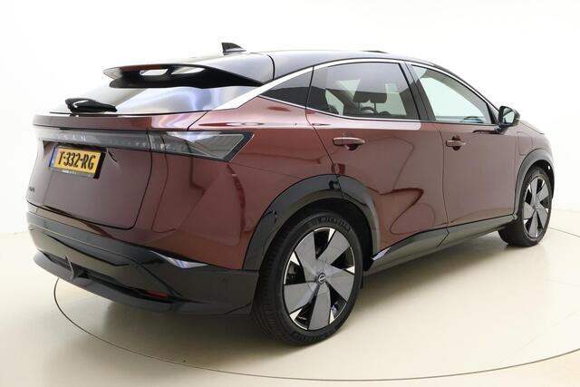 Nissan Ariya Evolve 91 kWh | Navigatie | Elektrisch Schuif/kanteldak| Camera | Keyless | Stoel & Stuurverwarming | Climate control | Voorruitverwarming | Lichtmetalen velgen