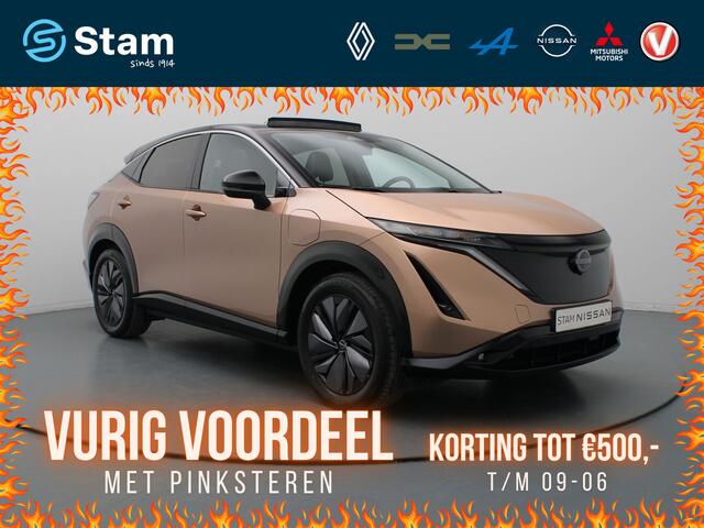 Nissan Ariya 220pk Advance Automaat BOSE | Head-Up | 360° Camera | Adapt. Cruise | Stoel-/stuurverw-/Voorruitverw | Panoramadak