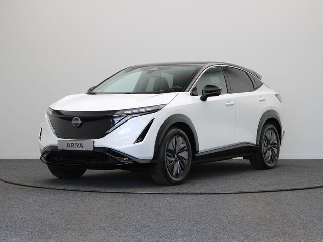 Nissan Ariya Advance 87 kWh + Vision Tech 87 kWh Batterij | 12.3" dubbel TFT-scherm | 19" lichtmetalen velgen + aerocover | 22 kW ingebouwde lader