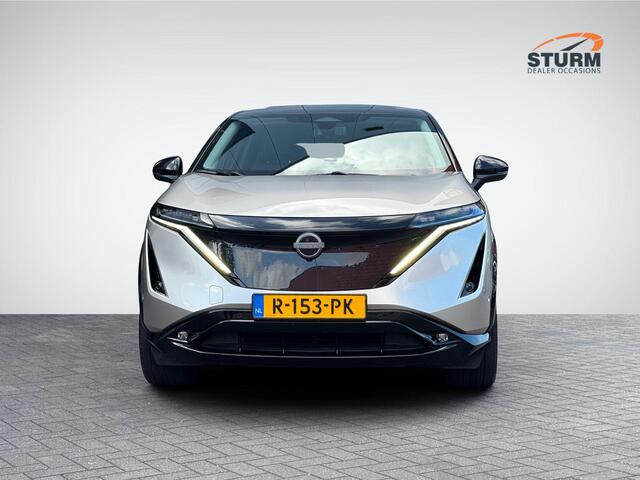 Nissan Ariya Evolve 91 kWh NL-Auto + 1e Eigenaar! | Panoramadak | Stoelverwarming + -ventilatie | BOSE Audio | Geheugenstoel | Head-Up Display | Rijklaarprijs!