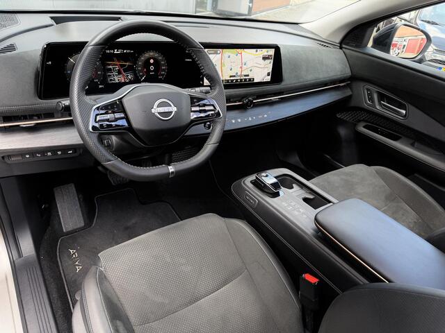 Nissan Ariya Evolve 91 kWh NL-Auto + 1e Eigenaar! | Panoramadak | Stoelverwarming + -ventilatie | BOSE Audio | Geheugenstoel | Head-Up Display | Rijklaarprijs!