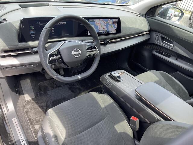 Nissan Ariya e-4ORCE Evolve+ 91 kWh 394pk *UNIEKE AUTO* | Panoramadak | Sport Interieur | 20'' Velgen | Stuur- + Stoelverwarming | Rijklaarprijs!