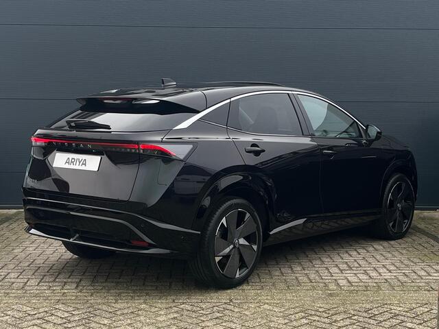 Nissan Ariya Evolve 87 kWh 242PK | Schuif-/Kanteldak | BOSE Audio | Head-Up Display | 20'' Inch Velgen | 360 Camera | Stoel- en Stuurverwarming | Apple CarPlay & Android Auto | Nieuw uit voorraad leverbaar!