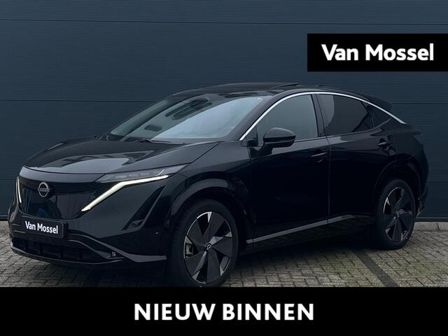 Nissan Ariya Evolve 87 kWh 242PK | Schuif-/Kanteldak | BOSE Audio | Head-Up Display | 20'' Inch Velgen | 360 Camera | Stoel- en Stuurverwarming | Apple CarPlay & Android Auto | Nieuw uit voorraad leverbaar!
