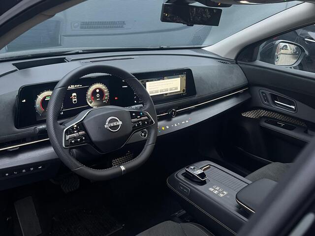 Nissan Ariya Evolve 87 kWh 242PK | Schuif-/Kanteldak | BOSE Audio | Head-Up Display | 20'' Inch Velgen | 360 Camera | Stoel- en Stuurverwarming | Apple CarPlay & Android Auto | Nieuw uit voorraad leverbaar!