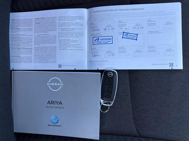 Nissan Ariya Advance 66 kWh / SOH 99% / Apple Carplay & Android Auto / 360 Graden camera / Elektrische achterklep / Adaptieve cruise control / 100% Dealeronderhouden