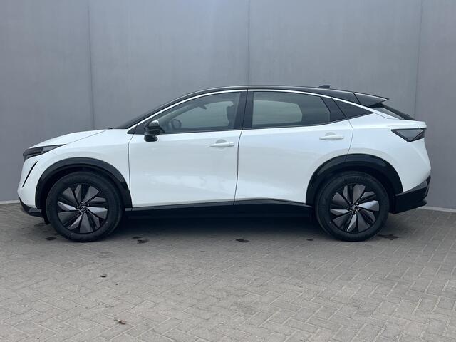 Nissan Ariya Limited Edition 91 kWh / ** ¤ 3.000 Voordeel ** Nieuw uit voorraad leverbaar ** / Apple Carplay&Android Auto / Achteruitrijcamera / Cruise Control Adaptief / Lichtmetalen Velgen 19" /